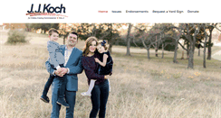 Desktop Screenshot of jjkoch.com